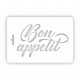 Трафарет Event Design ВМ-34 "Bon appetit", 10,5х15 см